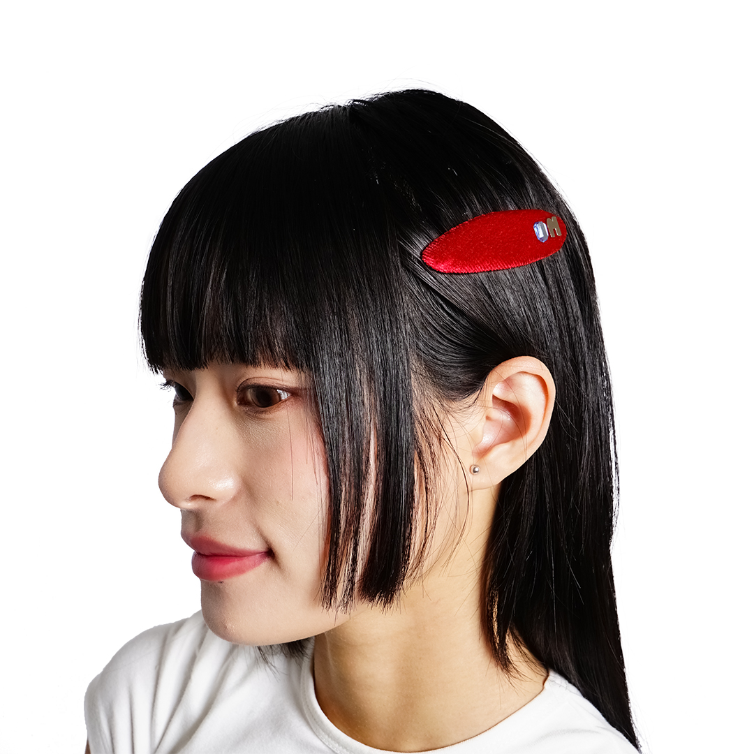 Tagi Velvet Rhinestone Hair Clip