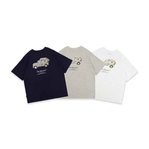 Image of The Barnnet Flower Car T-Shirt