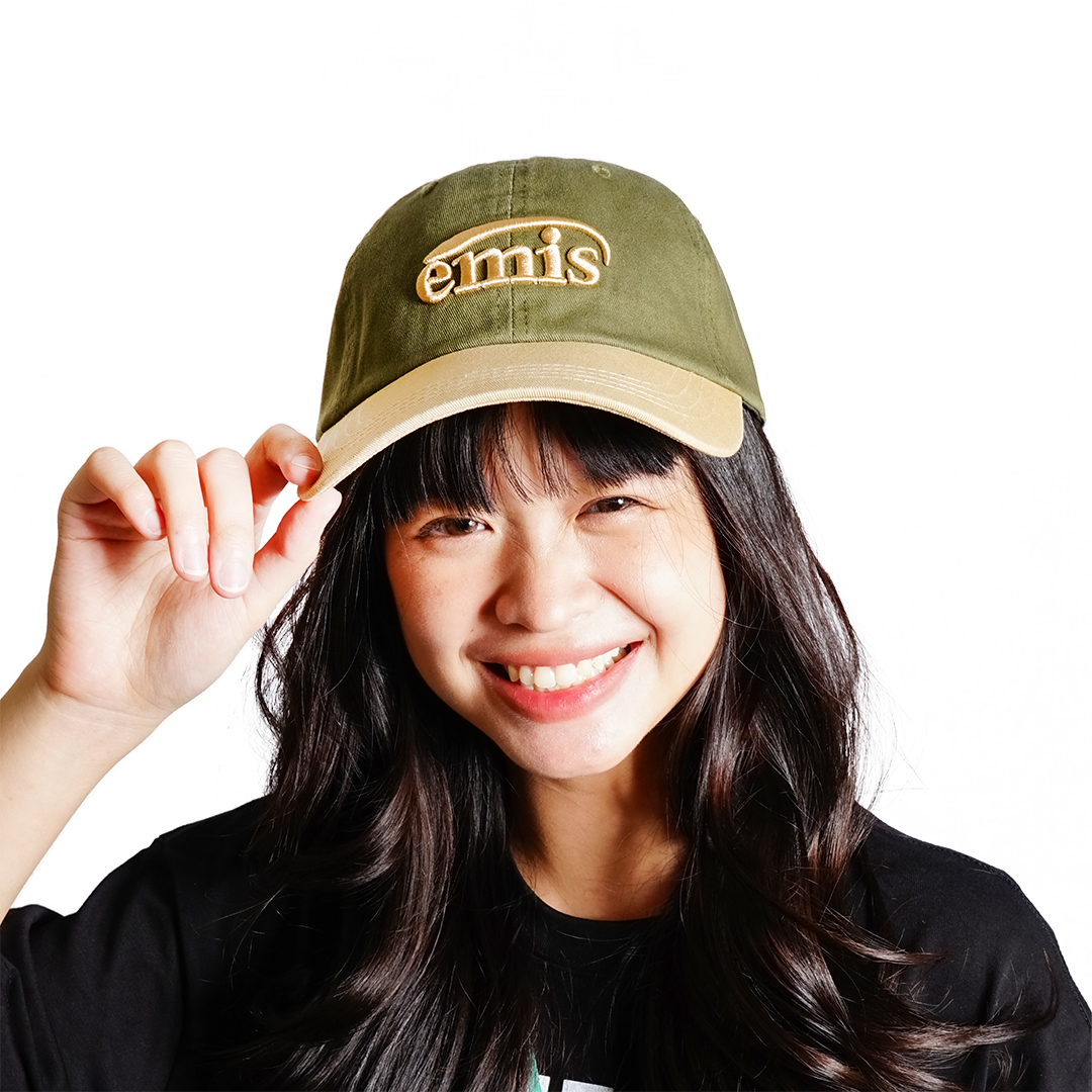 Emis Washed Two Tone Baseball Cap
