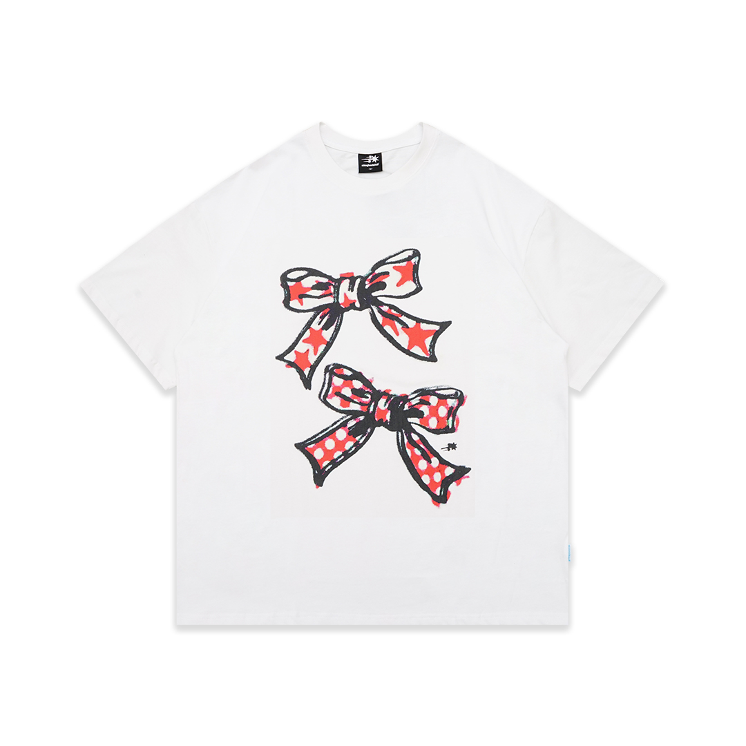 Nice Ghost Club Big Ribbon Big T-Shirt