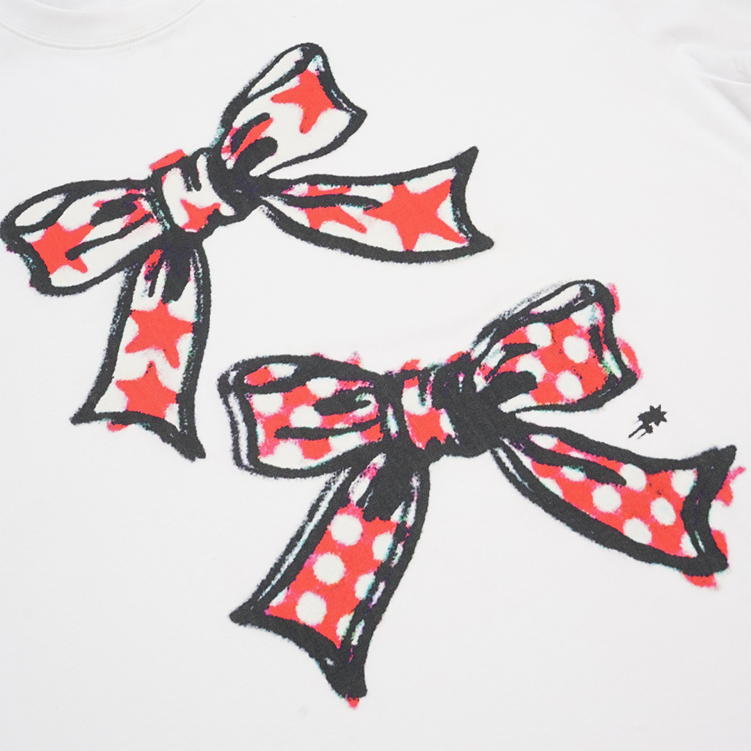 Nice Ghost Club Big Ribbon Big T-Shirt