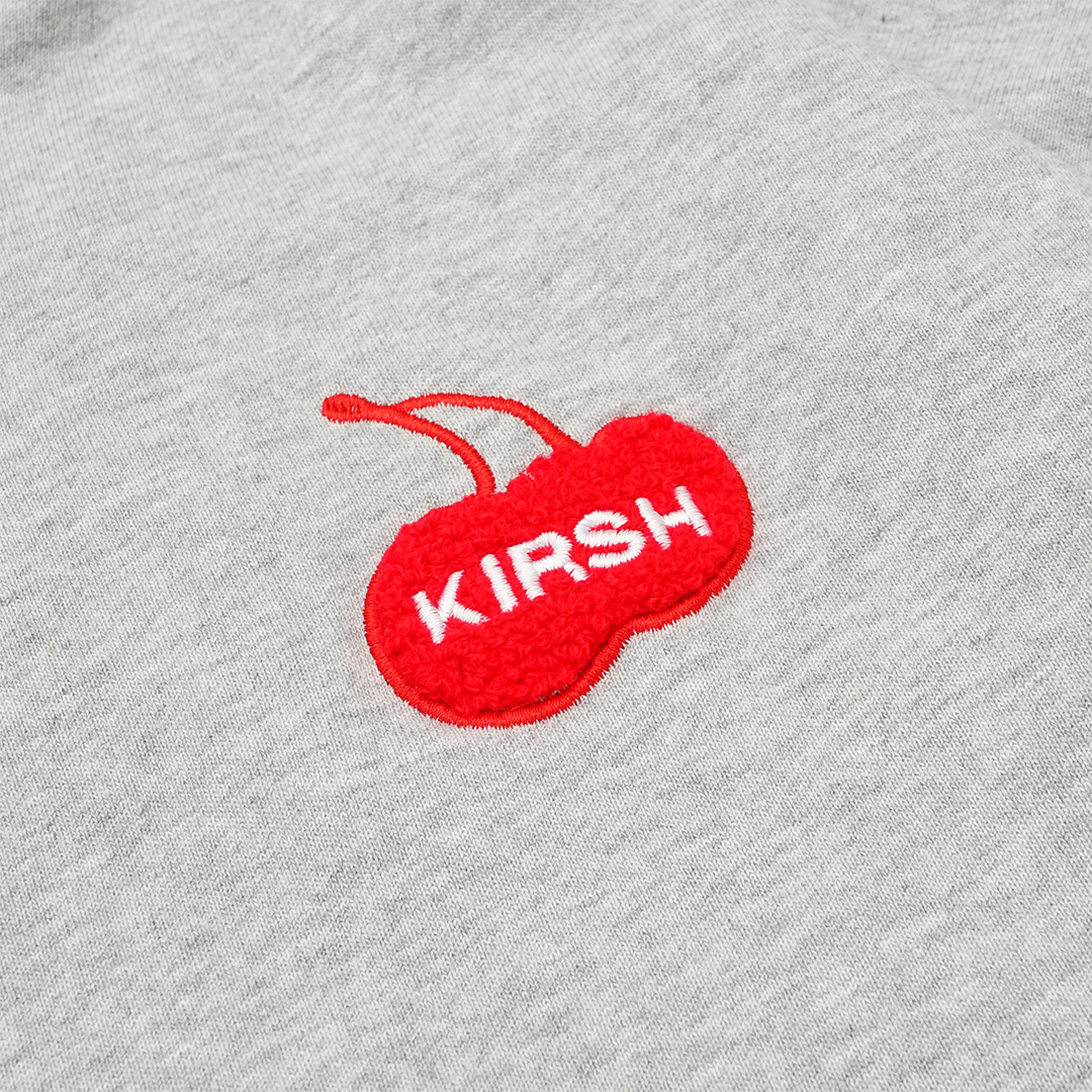 Kirsh Logo Cherry Zip-Up Hoodie