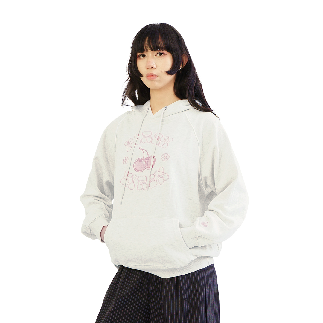 Kirsh Cherry Piping Hoodie