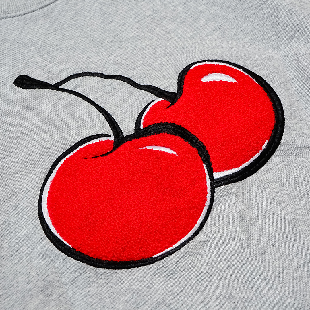 Kirsh Chenille Big Cherry Sweatshirts