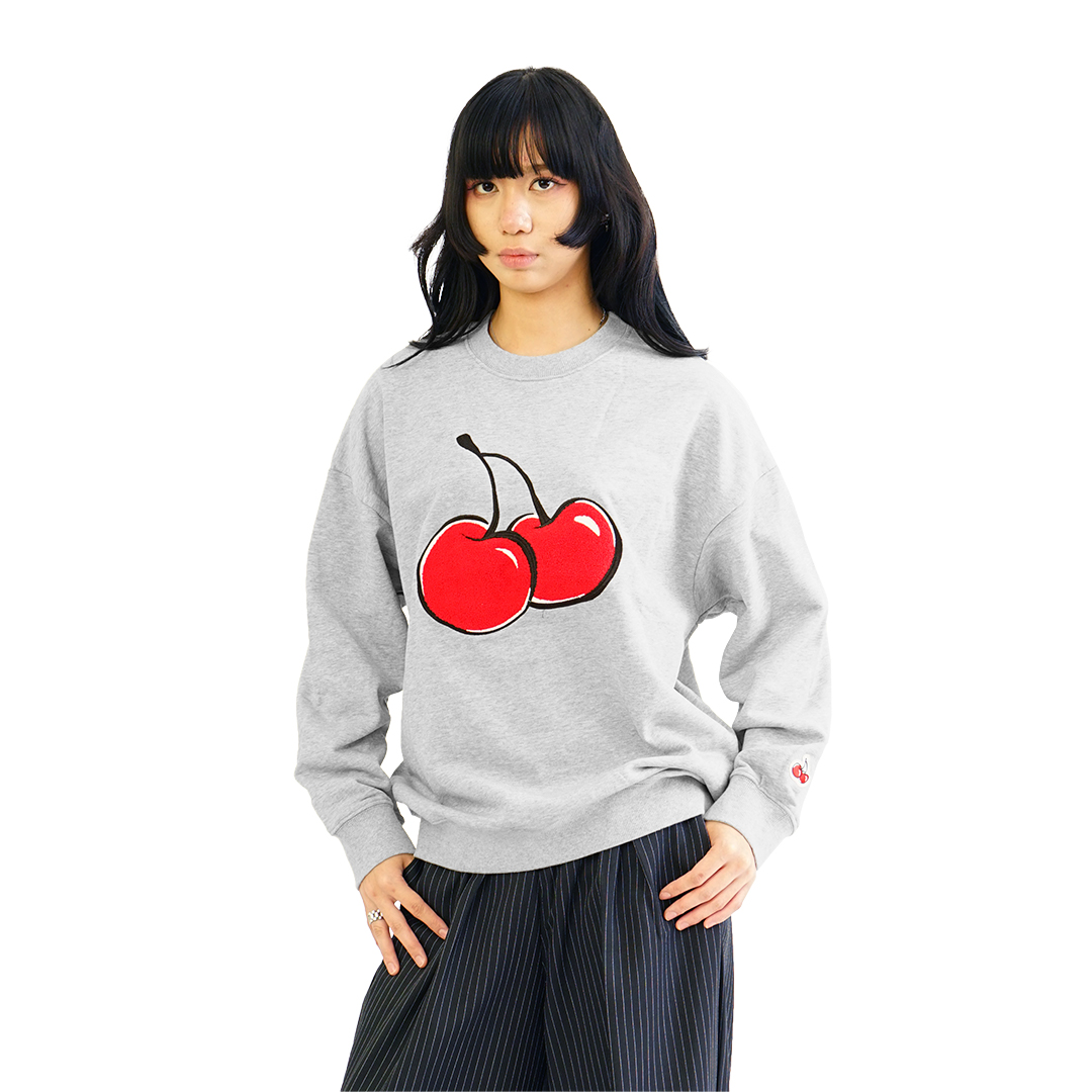 Kirsh Chenille Big Cherry Sweatshirts