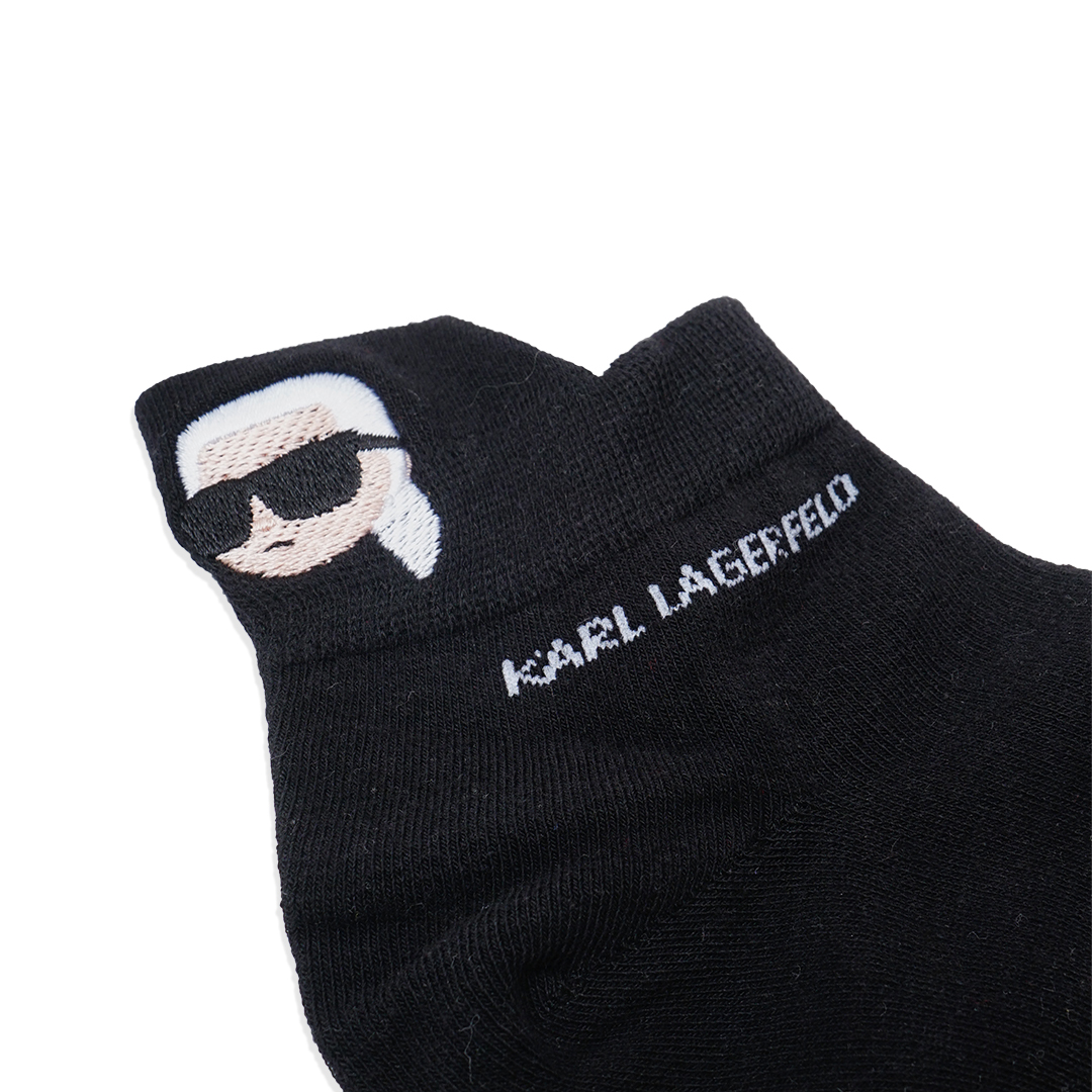 Karl Lagerfeld Ikon Ankle Cuff Socks 3-Pack