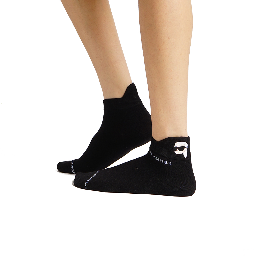 Karl Lagerfeld Ikon Ankle Cuff Socks 3-Pack