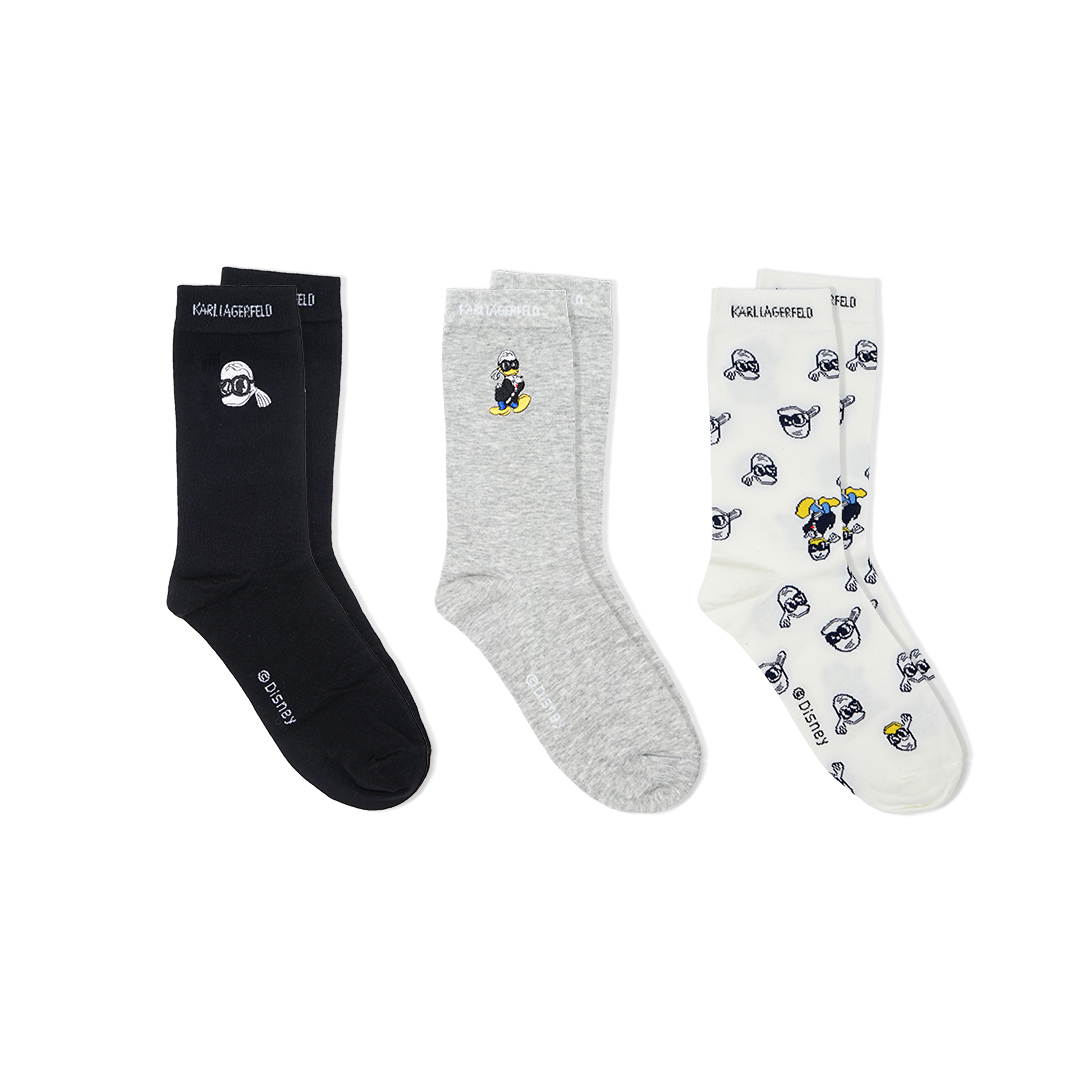 Karl Lagerfeld X DNY Ikon Mid Socks