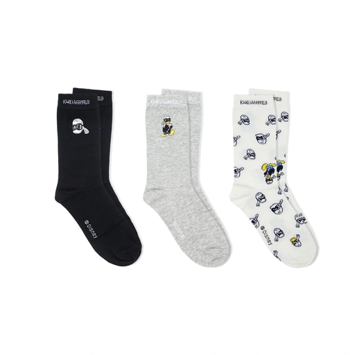 Image of Karl Lagerfeld X DNY Ikon Mid Socks