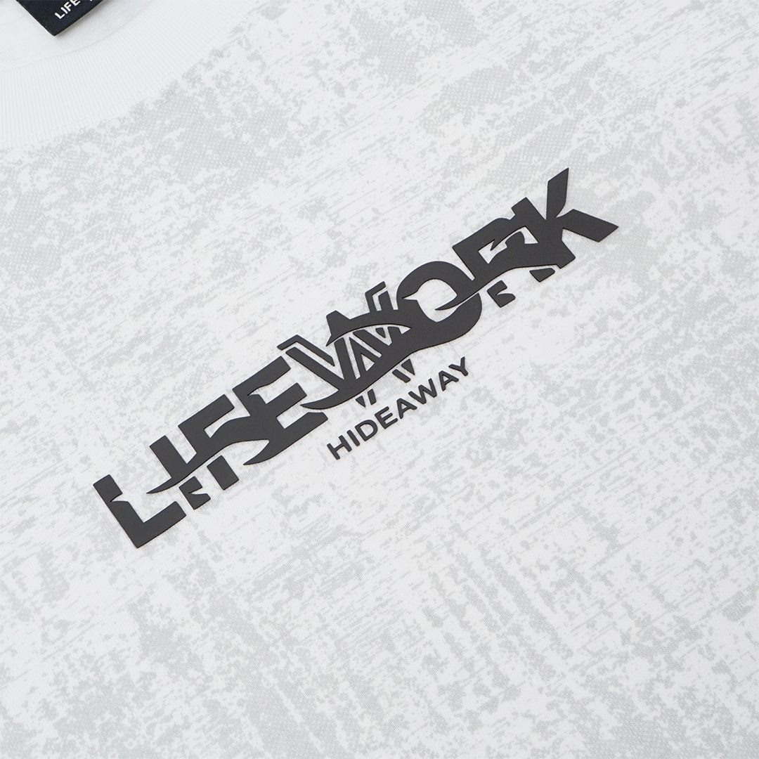 LifeWork Rubber Logo T-Shirt and Shorts Set