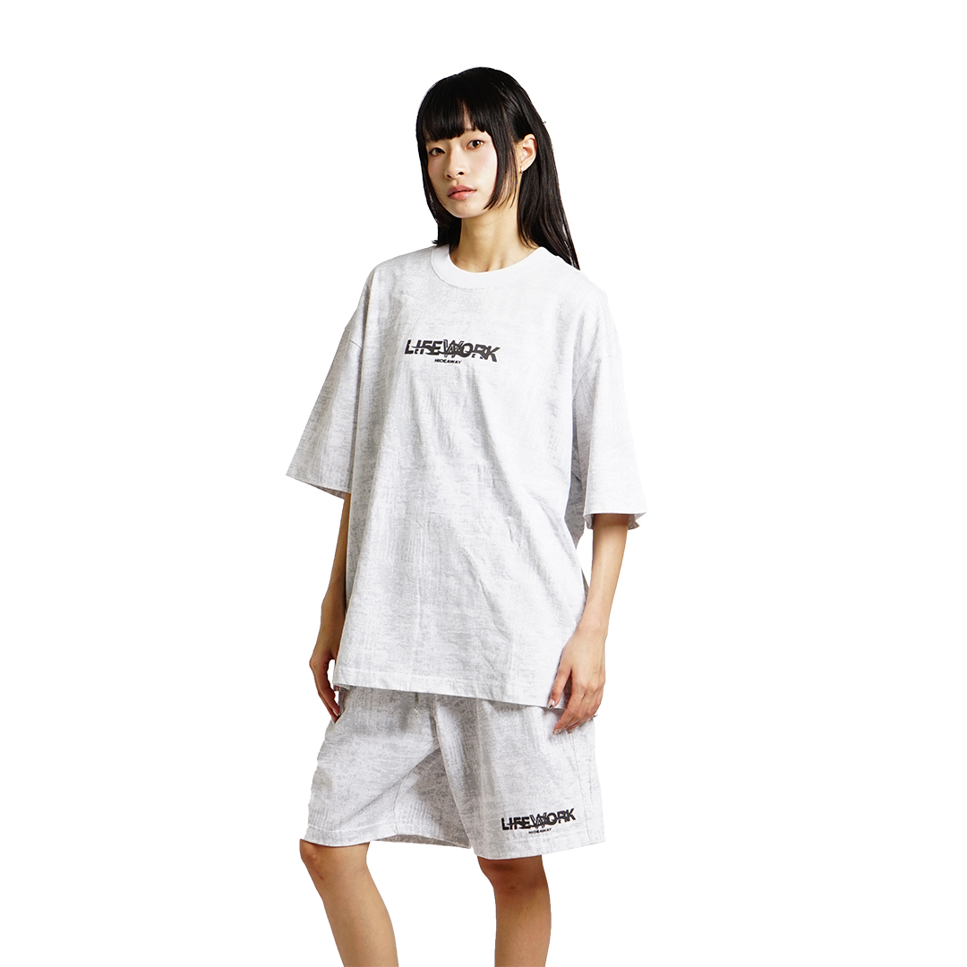 LifeWork Rubber Logo T-Shirt and Shorts Set