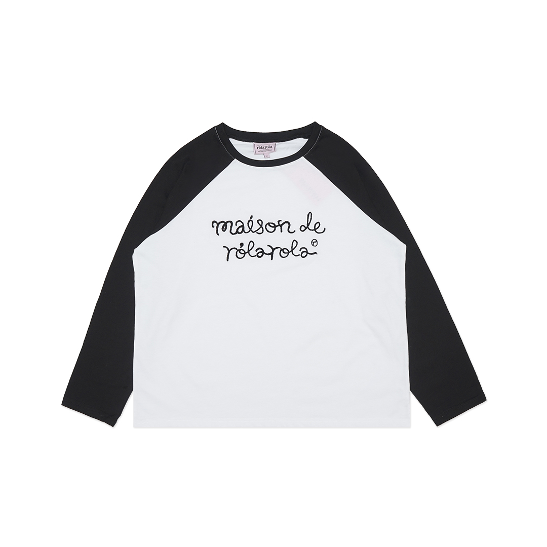 Rolarola Maison De Rola Raglan Long Sleeve T-Shirt