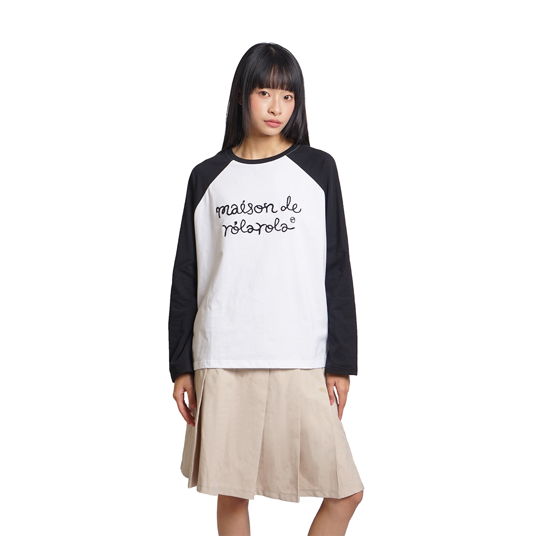 Rolarola Maison De Rola Raglan Long Sleeve T-Shirt