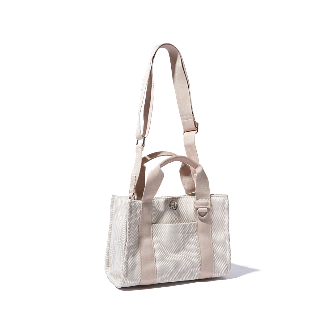 Lululemon Two-Tone Canvas Mini Tote Bag
