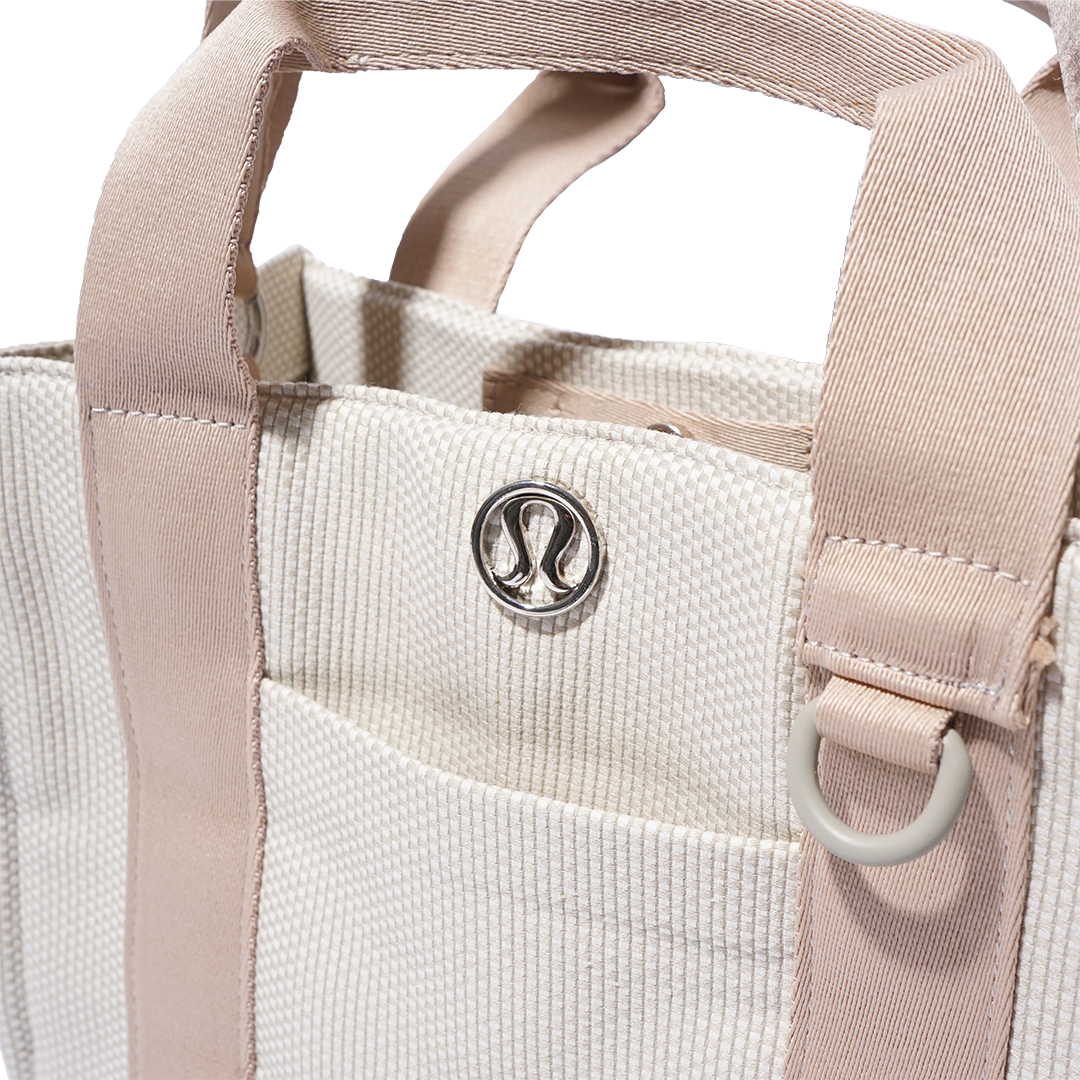 Lululemon Two-Tone Canvas Mini Tote Bag