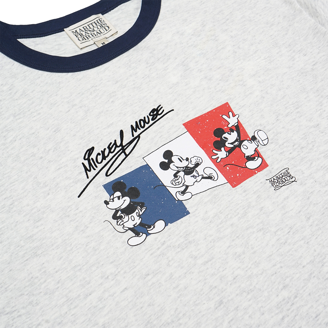 Marithe Francois Girbaud Mickey French Ringer T-Shirt