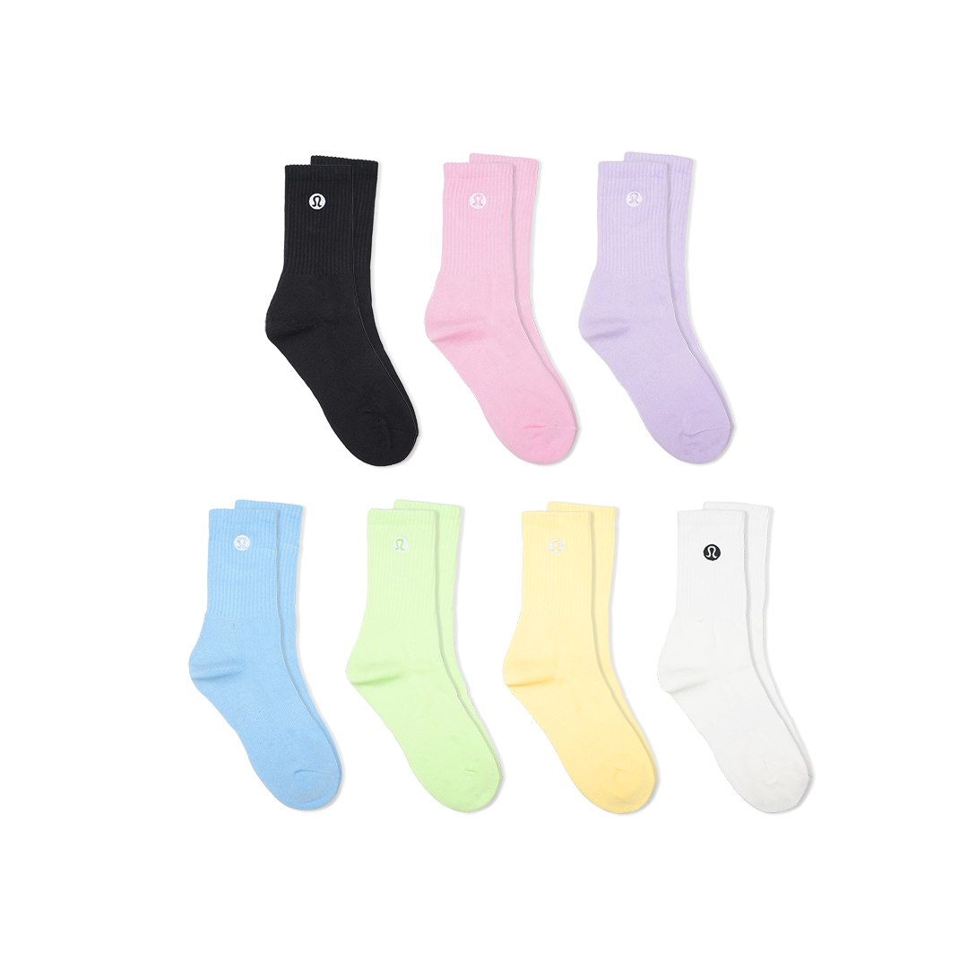 Lululemon Daily Stride Ribbed Mid Socks