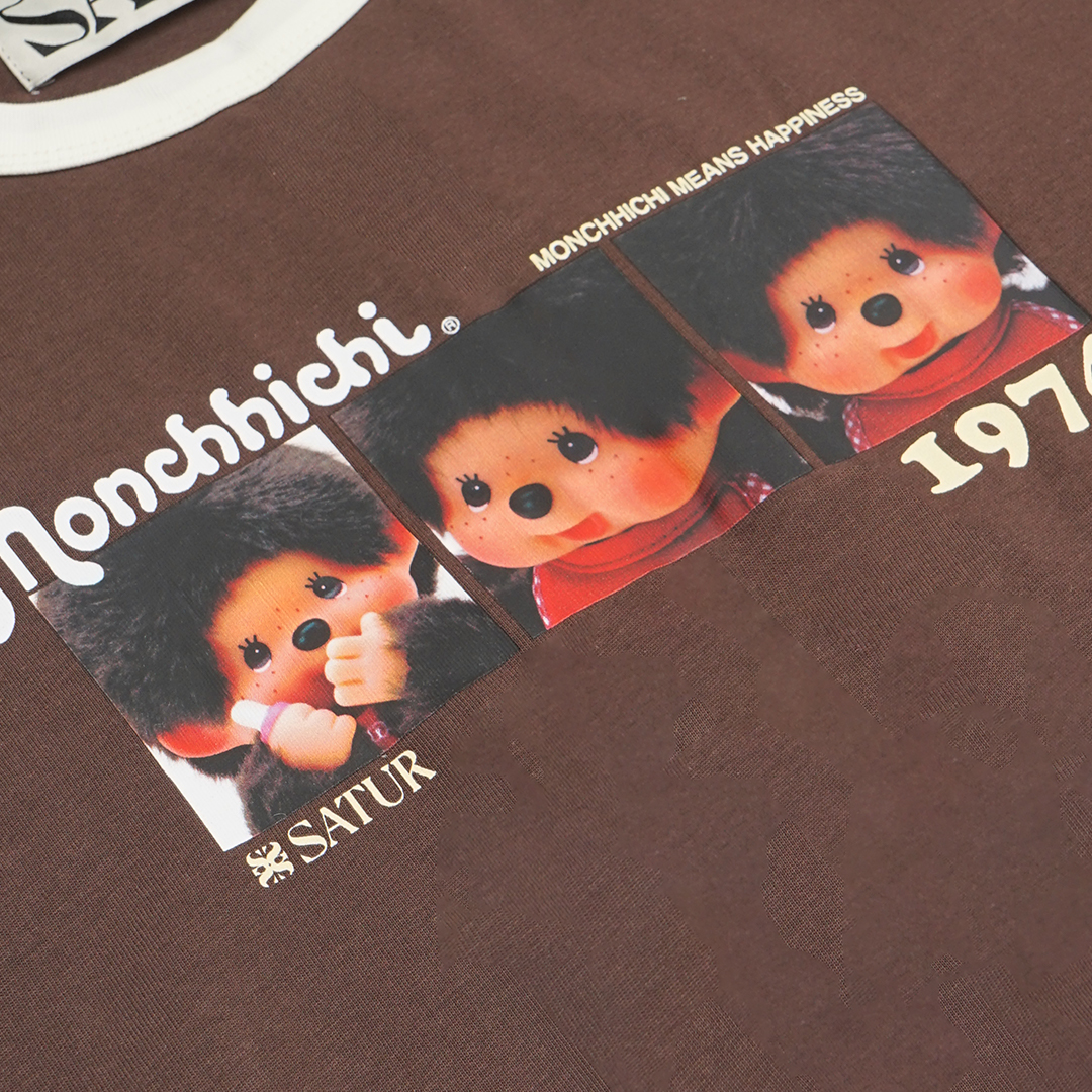 SATUR X Monchhichi Ringer T-Shirt
