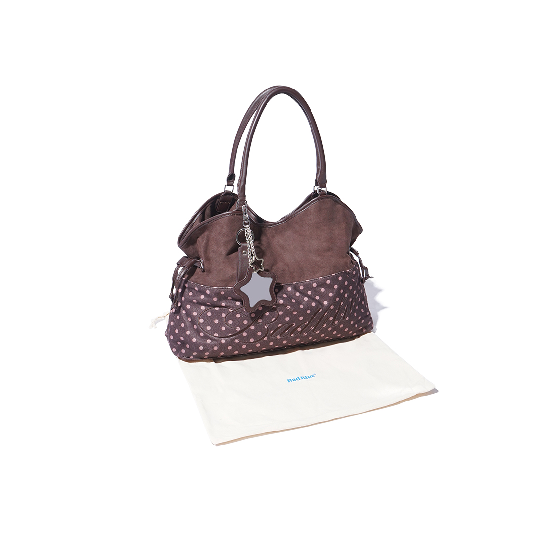 Badblue Suede Mori Dimsum Bag