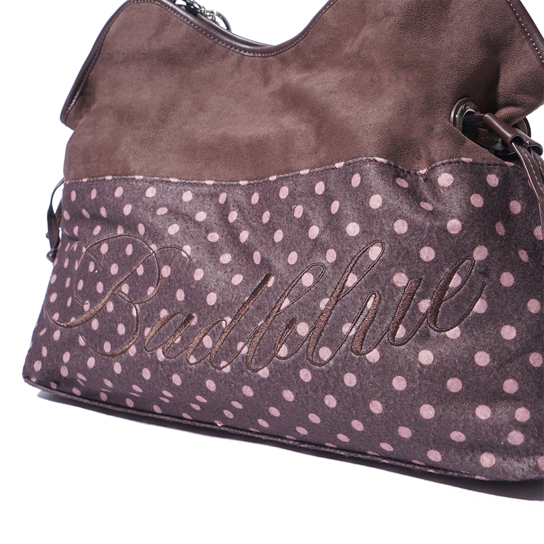 Badblue Suede Mori Dimsum Bag