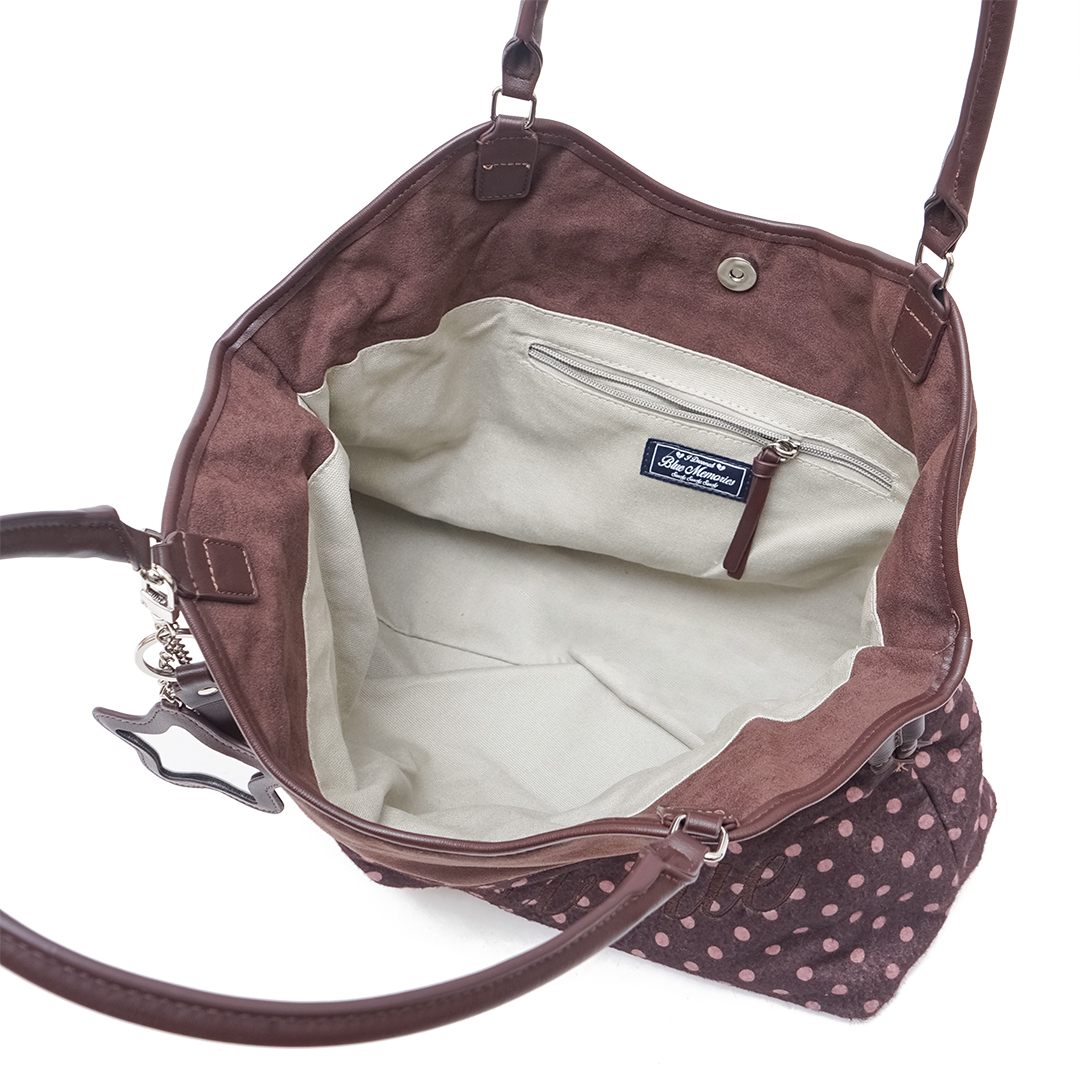 Badblue Suede Mori Dimsum Bag