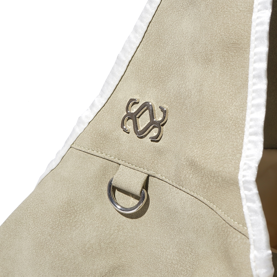 Siweol 107 Medium Nubuck Bow Shoulder Bag