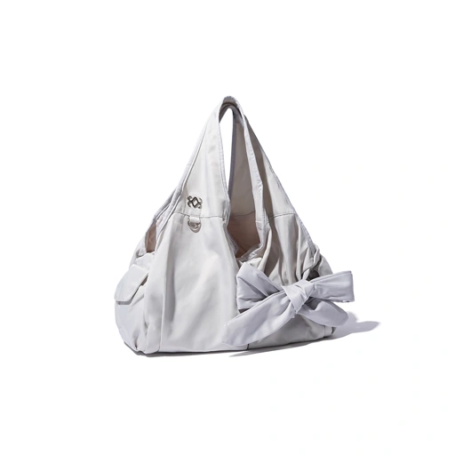 Siweol 107 Medium Nylon Bow Shoulder Bag