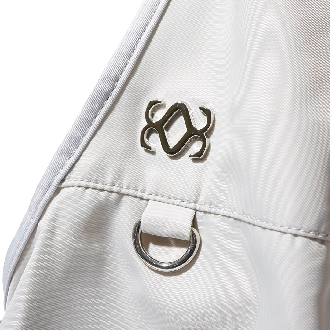 Siweol 107 Medium Nylon Bow Shoulder Bag