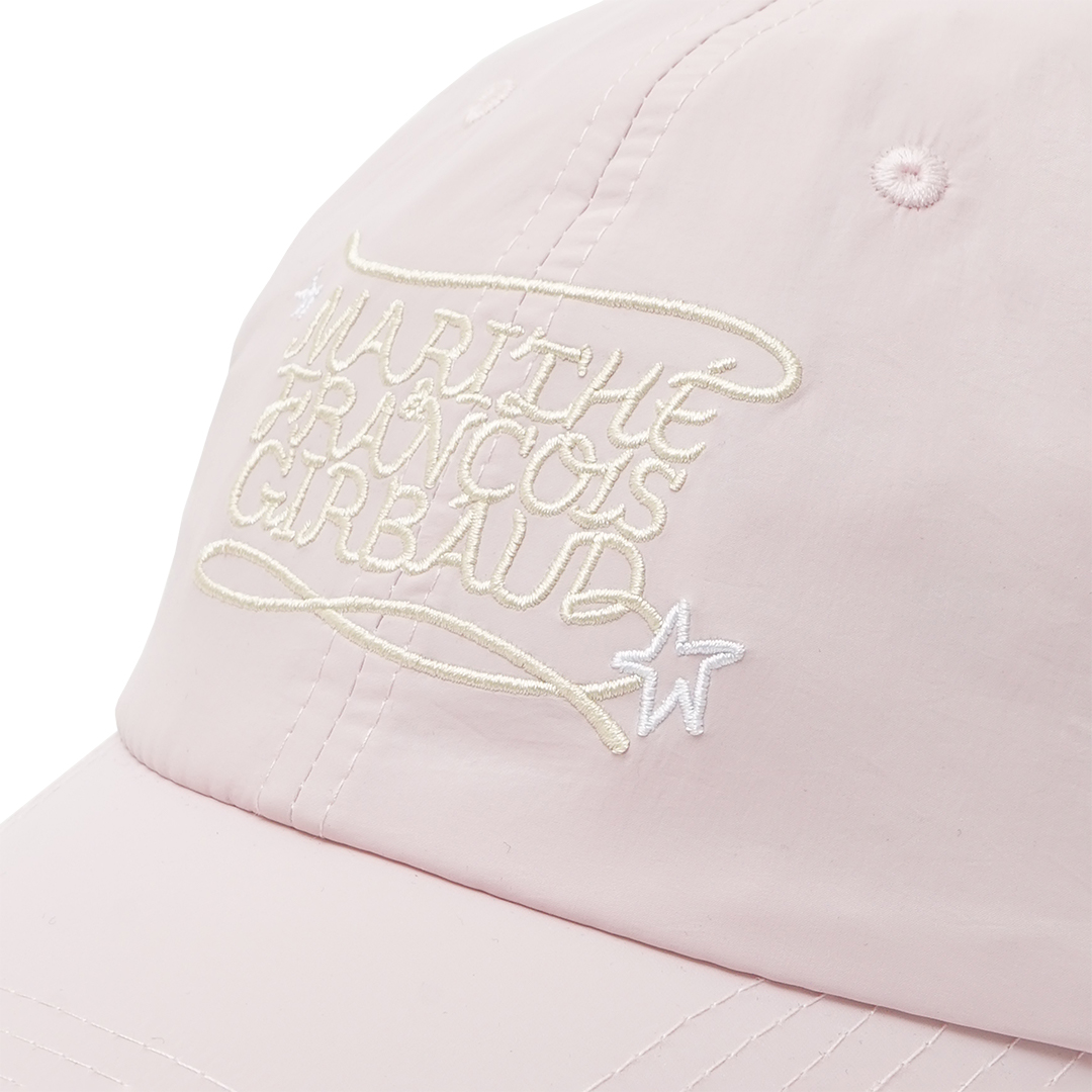 Marithe Francois Girbaud Drawing Classic Logo Nylon Baseball Cap
