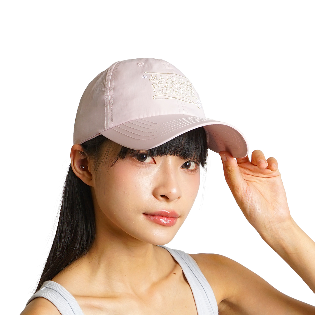 Marithe Francois Girbaud Drawing Classic Logo Nylon Baseball Cap