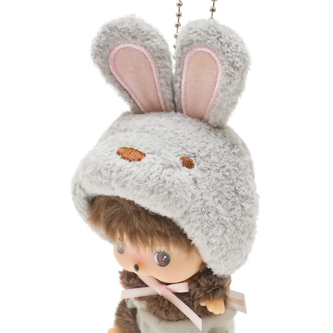 Monchhichi Bebichhichi Bunny Costume Keychain Bag Charm