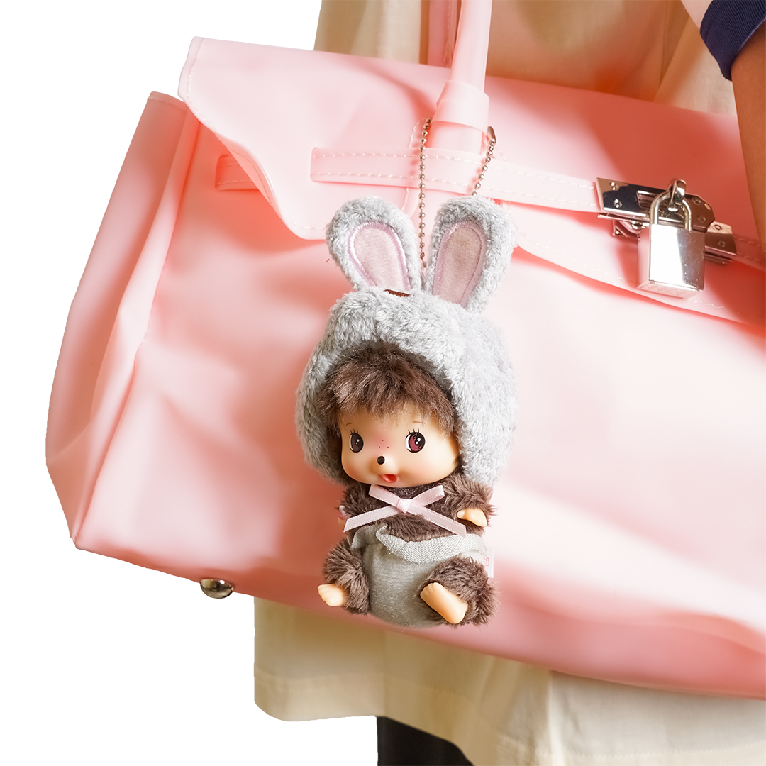 Monchhichi Bebichhichi Bunny Costume Keychain Bag Charm