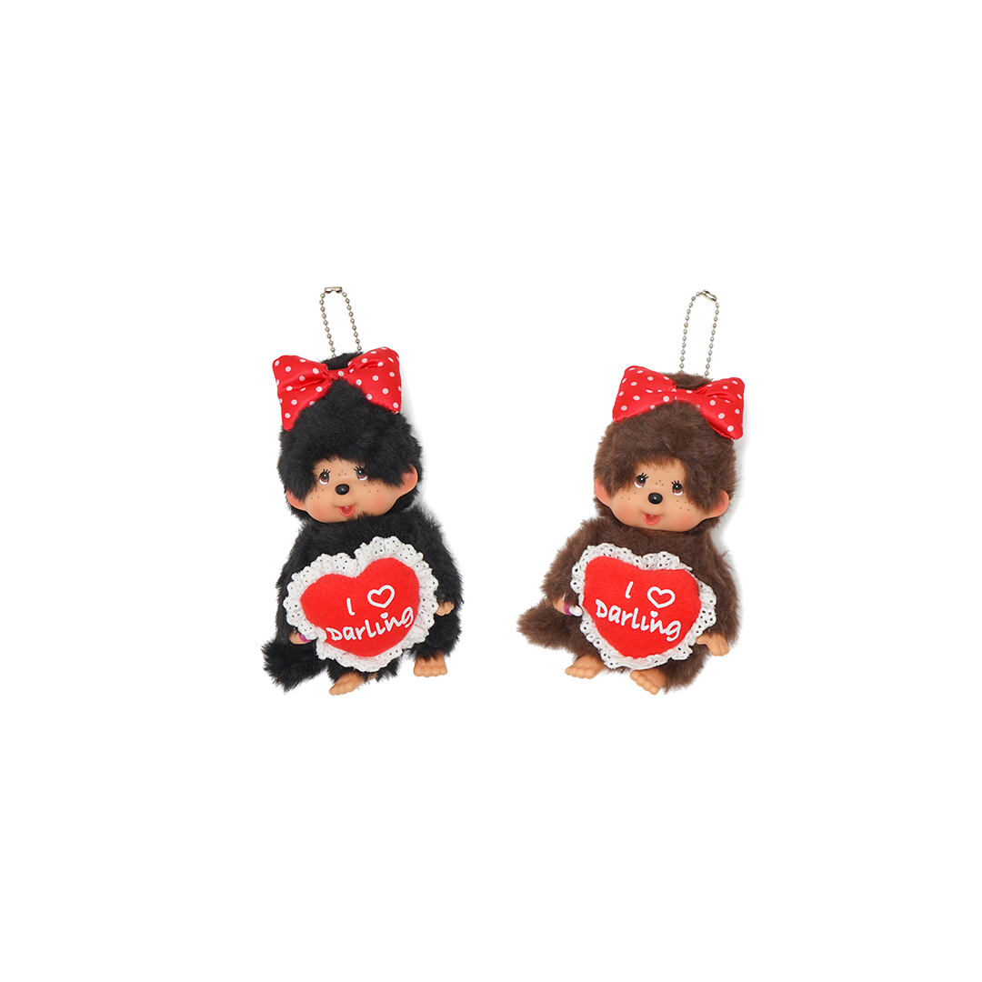 Monchhichi I Love Darling Keychain Bag Charm