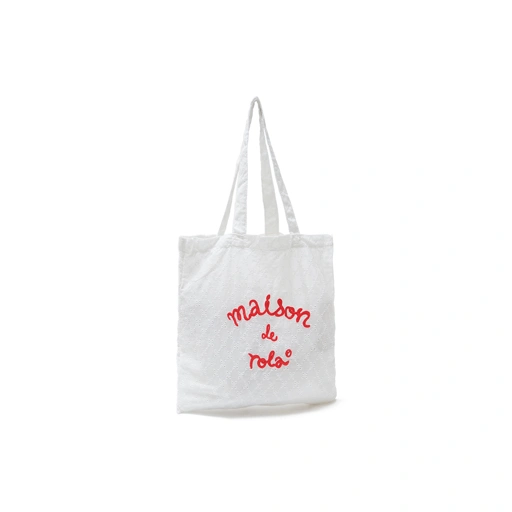 Rolarola Maison De Rola Embroidery Tote Bag