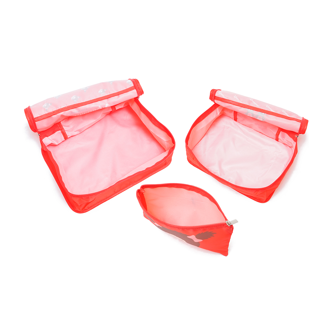 Monchhichi Travel Pouch 3-Piece Set