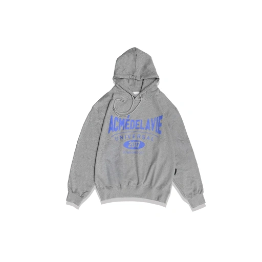 Image of ADLV Universal Logo Hoodie Grey