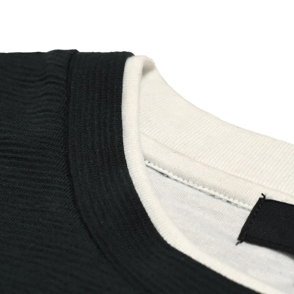 Beams Faux Layer Neck T-Shirt