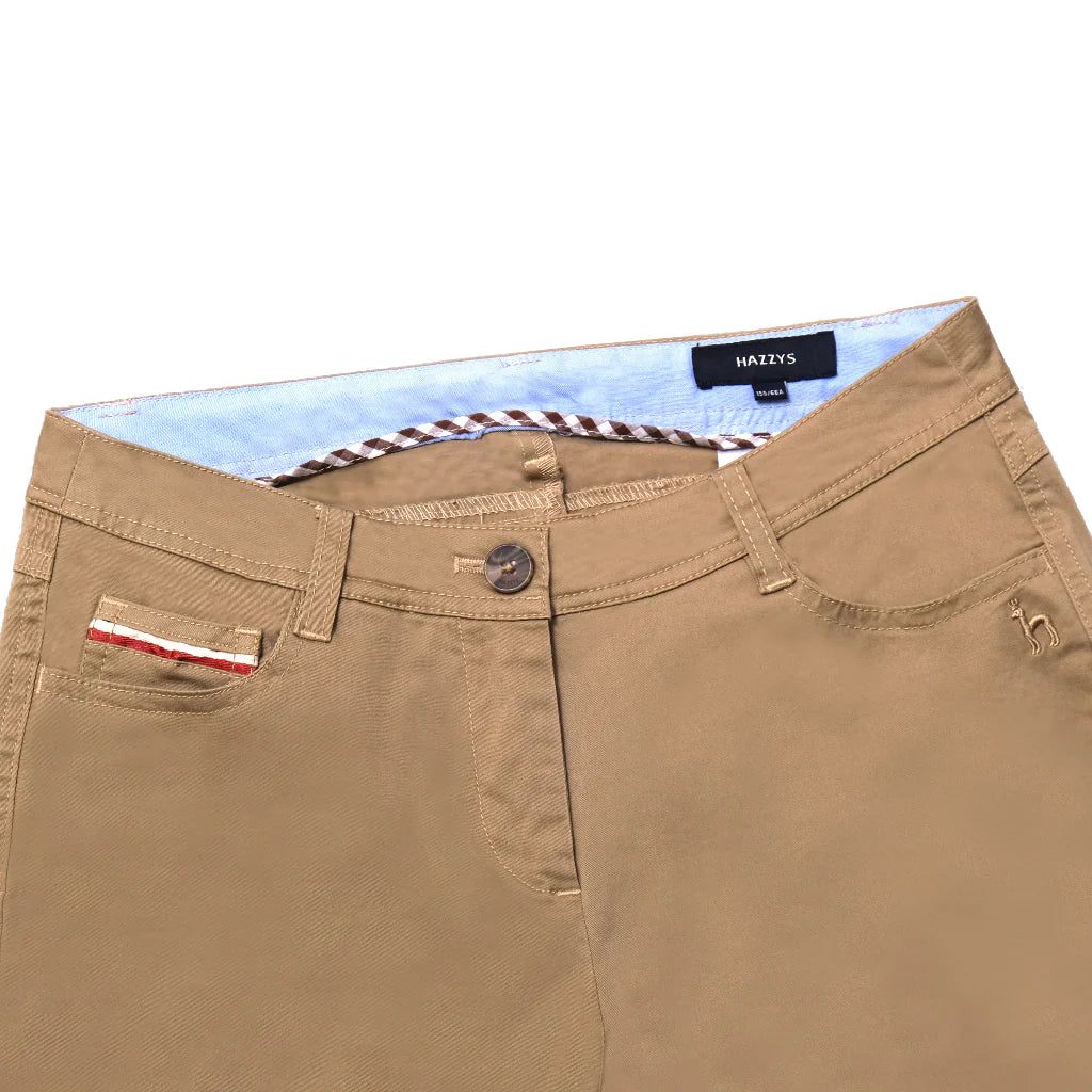 Hazzys Ladies Cool Span Straight Fit Pants