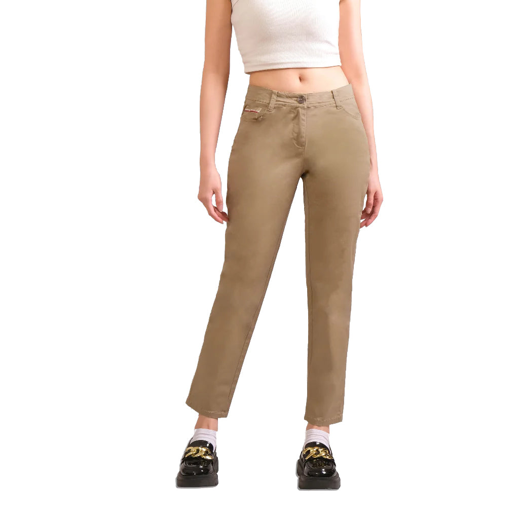 Hazzys Ladies Cool Span Straight Fit Pants