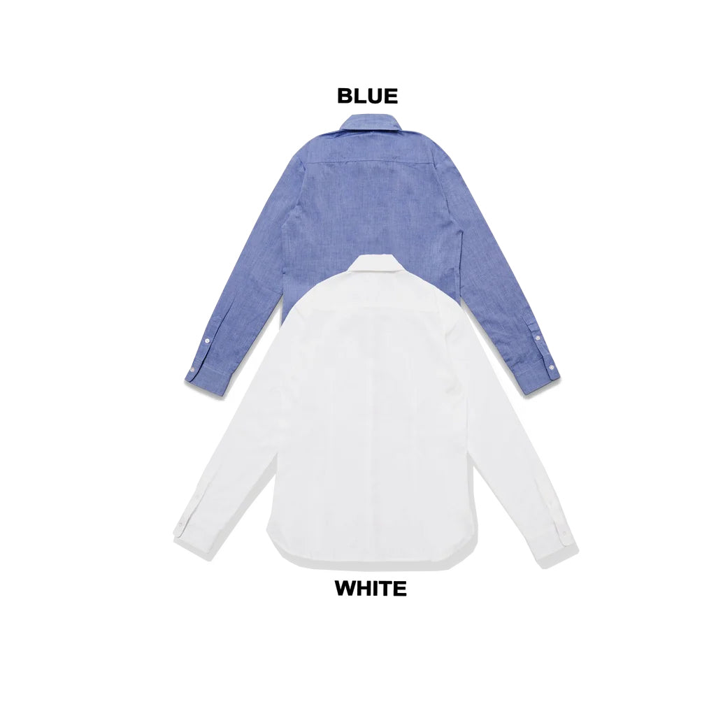 Hazzys Ladies Embroidery Logo Long Sleeve Shirt