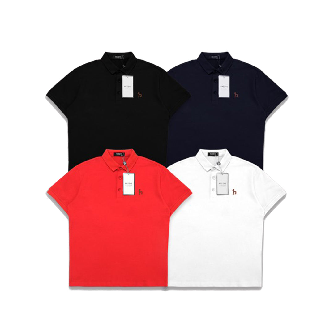 Hazzys Embroidery Logo Polo Shirts