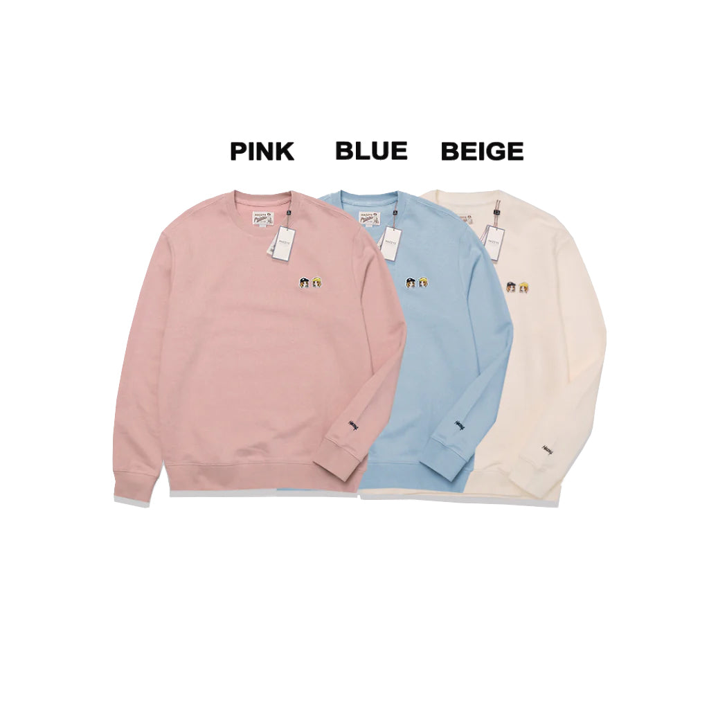 Hazzys Pointer Double Patches Signature Sweatshirt