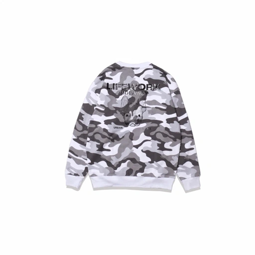 Image of LifeWork Camouflage Sweatshirt Grey