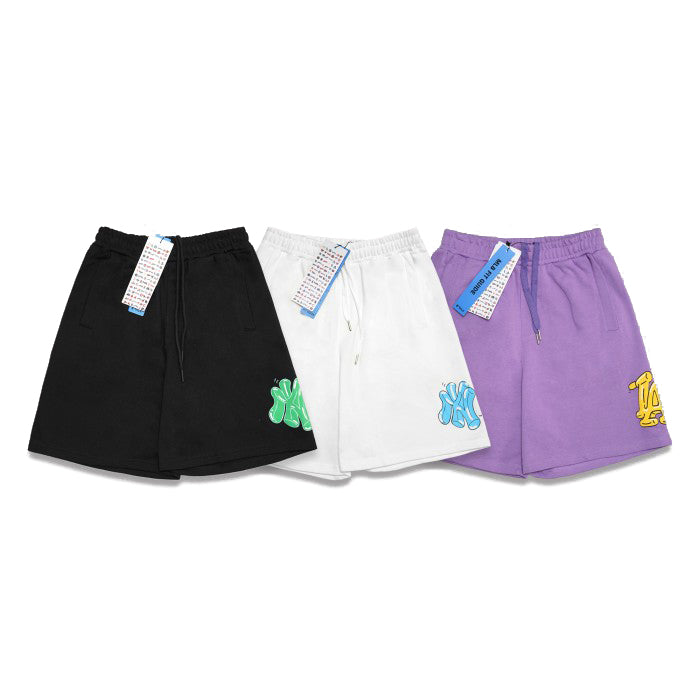 MLB Like Tube 3D Puff Logo Shorts