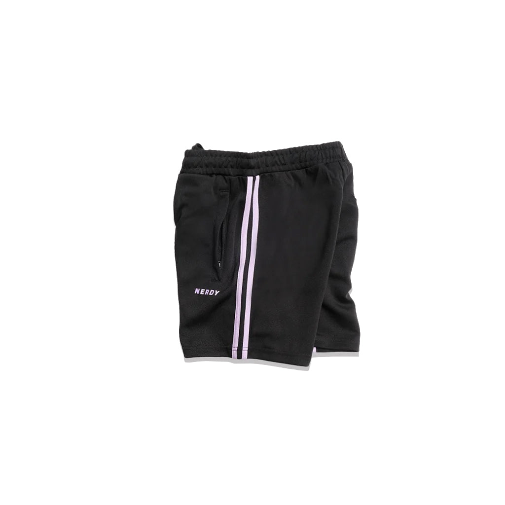 Nerdy NY Track Shorts Black