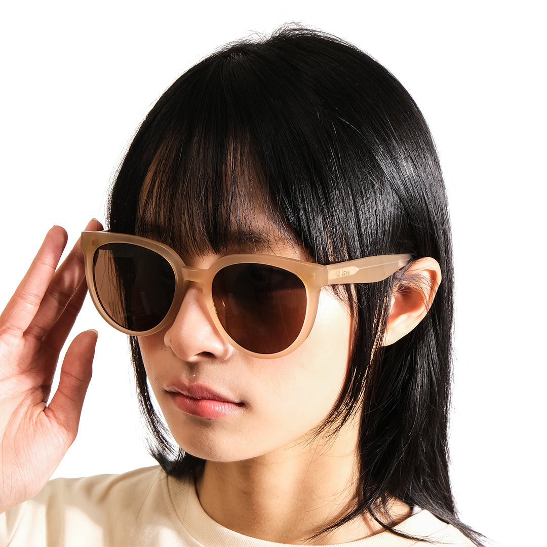 Carin Kristen Round Sunglasses