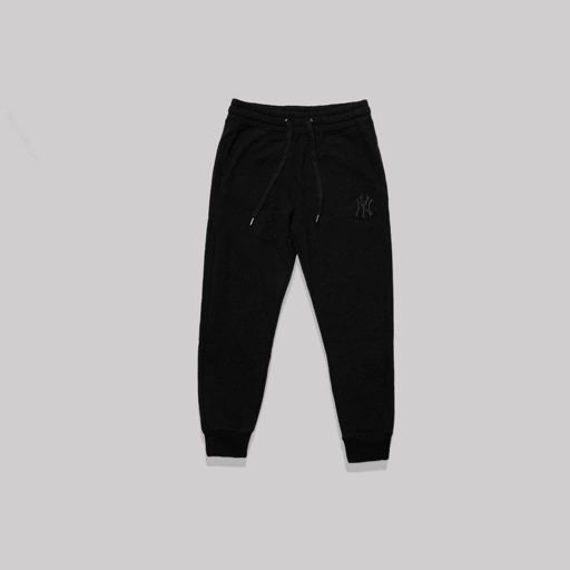 Image of MLB NY Solid Logo Jogger Pants Black
