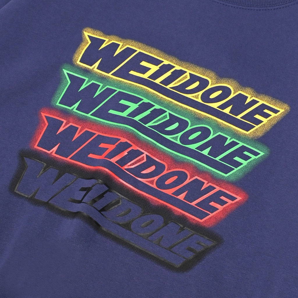 We11done Colorful Logo Sweatshirt