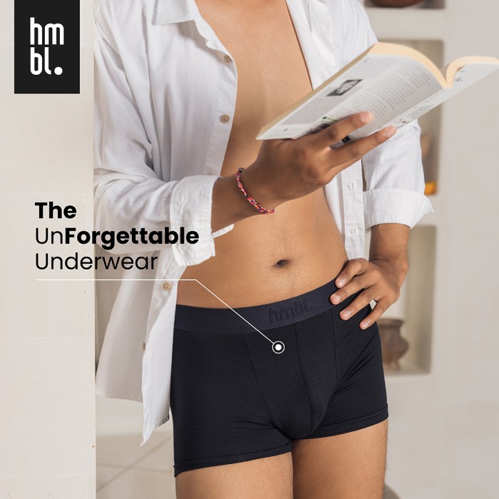 (PACK OF 1) hmbl Men MicroModal Boxer Brief
