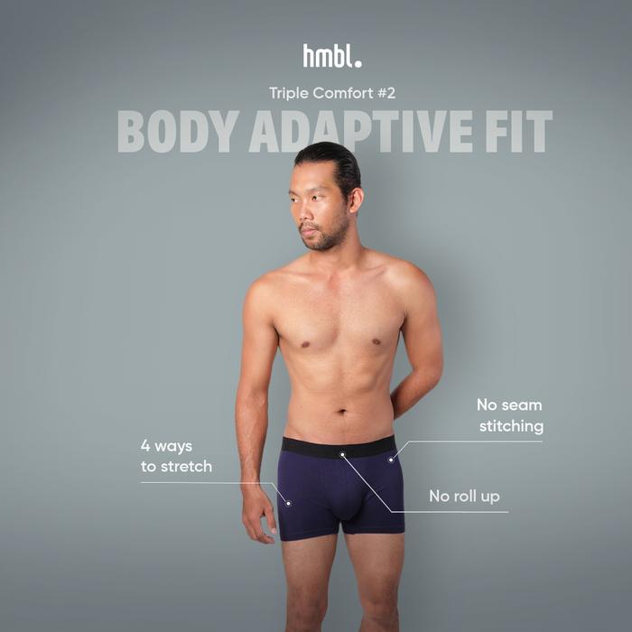(PACK OF 1) hmbl Men Modal Boxer Brief